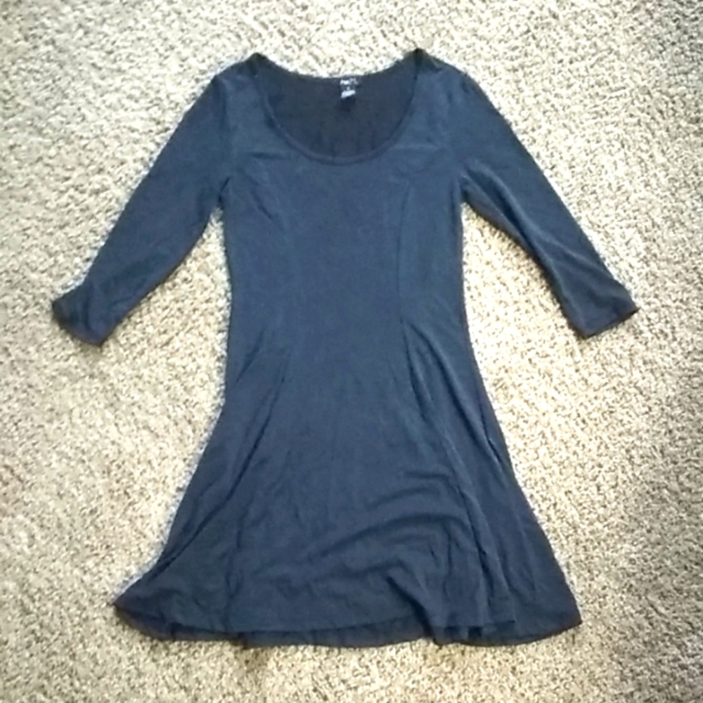Rue 21 black skater dress women's size small